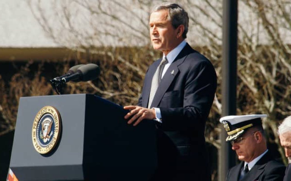 WH removes George W. Bush portraits